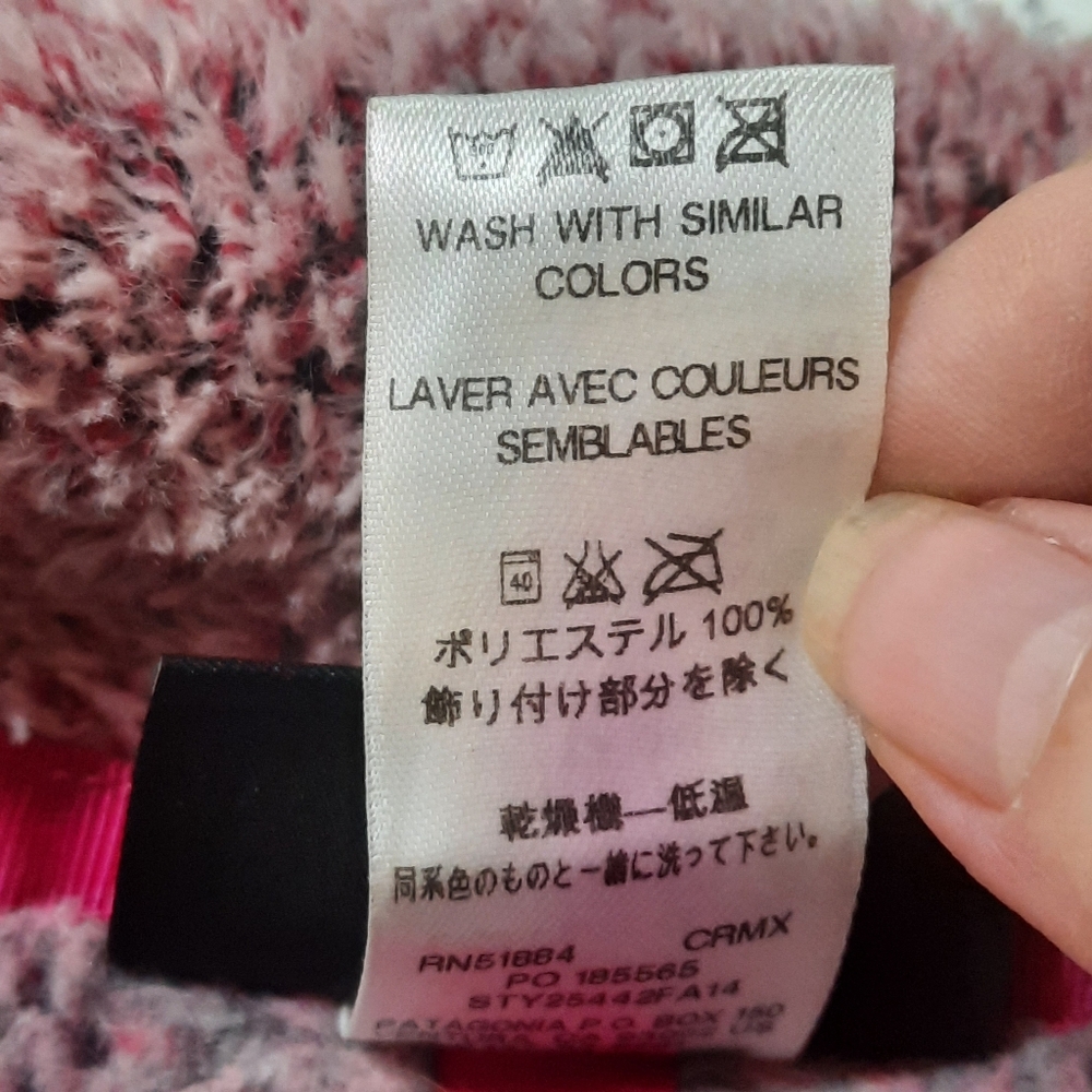 PATAGONIA Re-tool Snap-t Pullover Special Limited Edition Cupcake Pink Magenta S - Picture 7 of 10